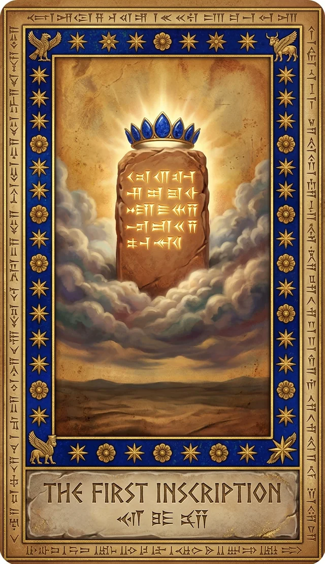 The First Inscription —